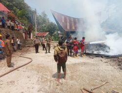 Satu Unit Rumah Ludes Dilalap Sijago Merah Di Kecamatan Lumban Julu