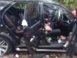 Laka Tunggal Fortuner Jatuh Ke Jurang Di Jangga Dolok, Satu Penumpang Tewas dan 2 Luka-luka