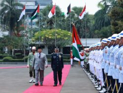 Menhan Prabowo Terima Kunjungan Kepala Kepolisian Palestina, Beri Beasiswa Kedokteran hingga Teknik Unhan