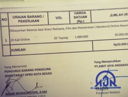 Misteri TKK Humas DPRD Kota Bekasi Membuat Website Sendiri Untuk Ambil Adventorial