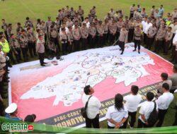Pelaksanaan Tactical Floor Game Polres Simalungun Siap Laksanakan Ops Mantap Brata Toba Toba 2023-2024