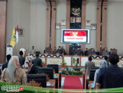 DPRD Lampung Timur Melaksanakan Rapat Paripurna Untuk Pembahasan Rancangan beberapa Perda   Kabupaten Lampung Timur