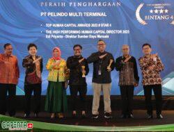 2 Penghargaan Sekaligus DIraih PT PELINDO MULTI TERMINAL dalam Rangka Top Human Capital Award 2023