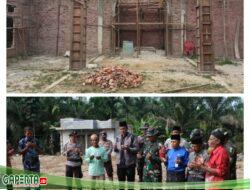 Terharu dan Antusias, Masyarakat Sungai Geniot Sambut Pembangunan Masjid As-Salam oleh Kodim 0320/Dumai
