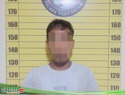 Gunakan Sabu Sebagai Vitamin Untuk Kuat Bekerja, Seorang Pria di Kubu Raya Ditangkap Polisi