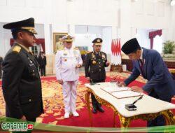 Panglima TNI Menjadi Saksi Suksesi Kepemimpinan TNI AD di Istana Negara
