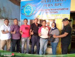 Belawan Pres Club (BPC) Terima Kunjungan Togu Urbanus Silaen,S.Pd Caleg PSI Untuk Silahturahmi