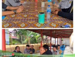 Minggu Kasih, Polsek Dumai Barat Kunjungi HKBP Immanuel