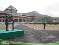Upacara Pada Minggu Ke-Empat  Akademi Militer