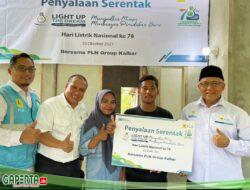 Maknai Hari Listrik Nasional ke-78, PLN Nyalakan Listrik Ribuan Rumah Warga Kurang Mampu