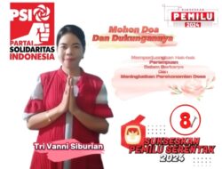 Mohon Doa dan Dukungannya: Tri Vanni Siburian Calon Legislatif DPRD Dapil 3 Nomor Urut 8 Tapsel Wilayah Tantom Sayurmatinggi Batang Angkola