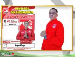 Fraksi Partai PSI Nopedi Zega: Memberikan dan Melayani Masyarakat Banyak