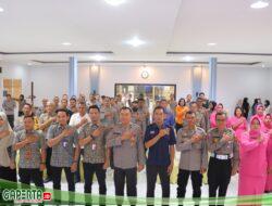 Satgas Banops Mantap Brata Polres Sintang gandeng BPJS Cek Kesehatan Personil