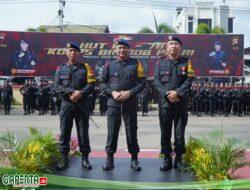 Kapolda Kalbar Pimpin Upacara HUT Ke 78 Korps Brimob Polri di Mako Satbrimobda Polda Kalbar
