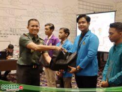 Pamen Ahli Pangdam XII/Tpr Beri Pembekalan Kepada Mahasiswa Pada Dialog Patriotisme Belneg Provinsi Kalimantan Barat.