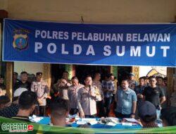 Dalam Waktu Singkat Jajaran Polres Pelabuhan Belawan Berhasil Bekuk Pelaku Pembunuhan dan Pencurian BBM yang Viral