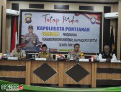 Bantu Tugas Kepolisian Terbatas,Polresta Pontianak Kukuhkan Pokdar Kamtibmas Bhayangkara
