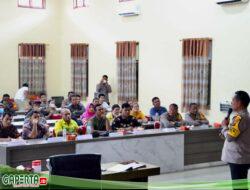 Polres Pelabuhan Belawan Laksanakan Rapat Koordinasi Guna Berantas Peredaran Sindikat Narkoba