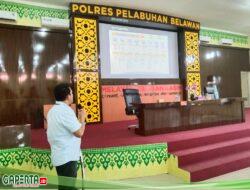 Pelatihan Fungsi Teknis Reskrim Bagi Polres Pelabuhan Belawan Untuk Pemahaman Perkap 6/2019