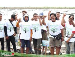 Penanaman 8000 Nangrove oleh PT Pelindo Multi Terminal di Desa Sungai Undang Guna jaga Ekosistem Pesisir Berkesinambungan