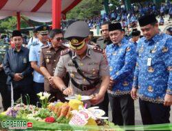 Peringatan Hari Ulang Tahun ke 52 Korpri Kota Medan di Hadiri Kapolres Pelabuhan Belawan AKBP Josua Tampubolon SH MH