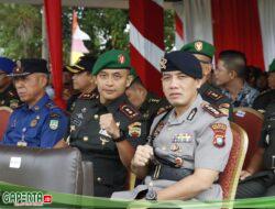 Kapolresta Barelang Menghadiri Upacara HUT Infantri 136 Tuah Sakti Ke 19 Tahun 2023 di Mako 136 Tuah Sakti