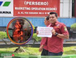 LPM Kecamatan Belawan Dukung Tim Forensik Labfor Poldasu Selidiki Kebocoran BBM Pertamina, Penyebab Kebakaran