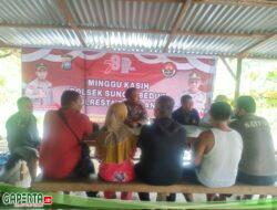 Polsek Sei Beduk Lakukan Minggu Kasih & Bansos Bersama Masyarakat Simpang Bagan