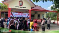 Polsek Sei Beduk Laksanakan Bakti Sosial Kepada Masyarakat Kecamatan. Sungai Beduk