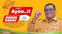 HUT Partai Hanura ke-17, DPC Hanura Dumai Gelar Donor Darah