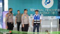 Jelang Libur Nataru Kapolres Pelabuhan Belawan Tinjau Kesiapan Pengamanan di Dermaga  Penumpang Bandar Deli