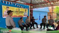 Giat Jum’at Curhat Kamtibmas & Pembagian Bansos Polsek Sungai Beduk Bersama Masyarakat di Perumnas  Kel. Duriangkang