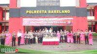 Kapolresta Barelang Pimpin Upacara Korp Raport Kenaikan Pangkat 66 Personel Polresta Barelang Periode 1 Januari 2024