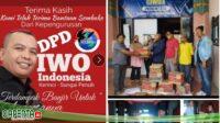 IWOI (Ikatan Wartawan Online Indonesia) Berbagi Kepada Rekan yang Terdampak Bencana Banjir