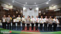 Enam Personil Polres Pelabuhan Belawan Raih Penghargaan dari Kapolda Sumut