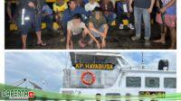 Seludup 7 WNA Bangladesh Menuju Malaysia, Kapal Patroli Hayabusa-3008 Ditpolair Korpolairud Baharkam Polri Tangkap Dua Pelaku