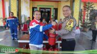 Pelatihan dan Sosialisasi  Cara Penggunaan APAR di Gelar Polres Pelabuhan Belawan Bersama PT Pertamina