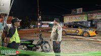 Patroli Polsek Sungai Beduk, Cegah Aksi Kejahatan Dan Sampaikan Himbauan Kamtibmas