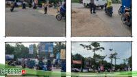 Personil Polsek Sungai Beduk Polresta Barelang Laksanakan Strong Point Sore Antisipasi Kemacetan Pada Sore Hari