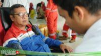 Kegiatan Donor Darah dan Pemeriksaan VCT, PT KPI Unit Dumai dan Sei. Pakning Sumbang 558 Kantong Darah