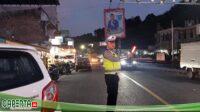 Sat Lantas Simalungun Gelar Pengaturan Lalu Lintas dan Patroli di Kota Wisata Parapat Sambut Libur Isra’ Mi’raj