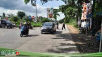 Personil Polsek Sungai Beduk Polresta Barelang Laksanakan Strong Point Pagi antisipasi kemacetan pada pagi hari