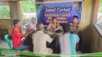 Jumat Curhat, Polsek Bukit Kapur Sambangi Masyarakat RT 02