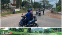 Personil Polsek Sungai Beduk Polresta Barelang Laksanakan Strong Point Pagi antisipasi kemacetan pada pagi hari