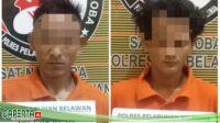 Sat Narkoba Polres Pelabuhan Belawan Sukses Tangkap 2 Pengedar Narkoba Di Mabar Hilir