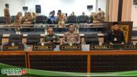 Kapolsek Kota Baru Hadiri Rapat Paripurna DPRD Kota Jambi.