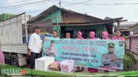 Meriahkan Ramadhan, Polres Pelabuhan Belawan Bagikan Takjil Gratis di Lorong 3 Umum Kelurahan Bagan Deli