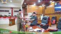 DPRD Tanjabbar Gelar Paripurna Pertama, Penyampaian Nota Pengantar LKPJ Bupati Tahun 2023