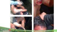 2 Anggota Geng Motor Bersenjata Tajam di Kawasan Tol Sei Semayang Sunggal Babak Belur Dihajar Massa