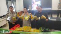POLISI RINGKUS BANDIT NARKOBA DI PARKIRAN APARTEMEN PRIMA MEDAN 24 Kg SABU DIAMANKAN